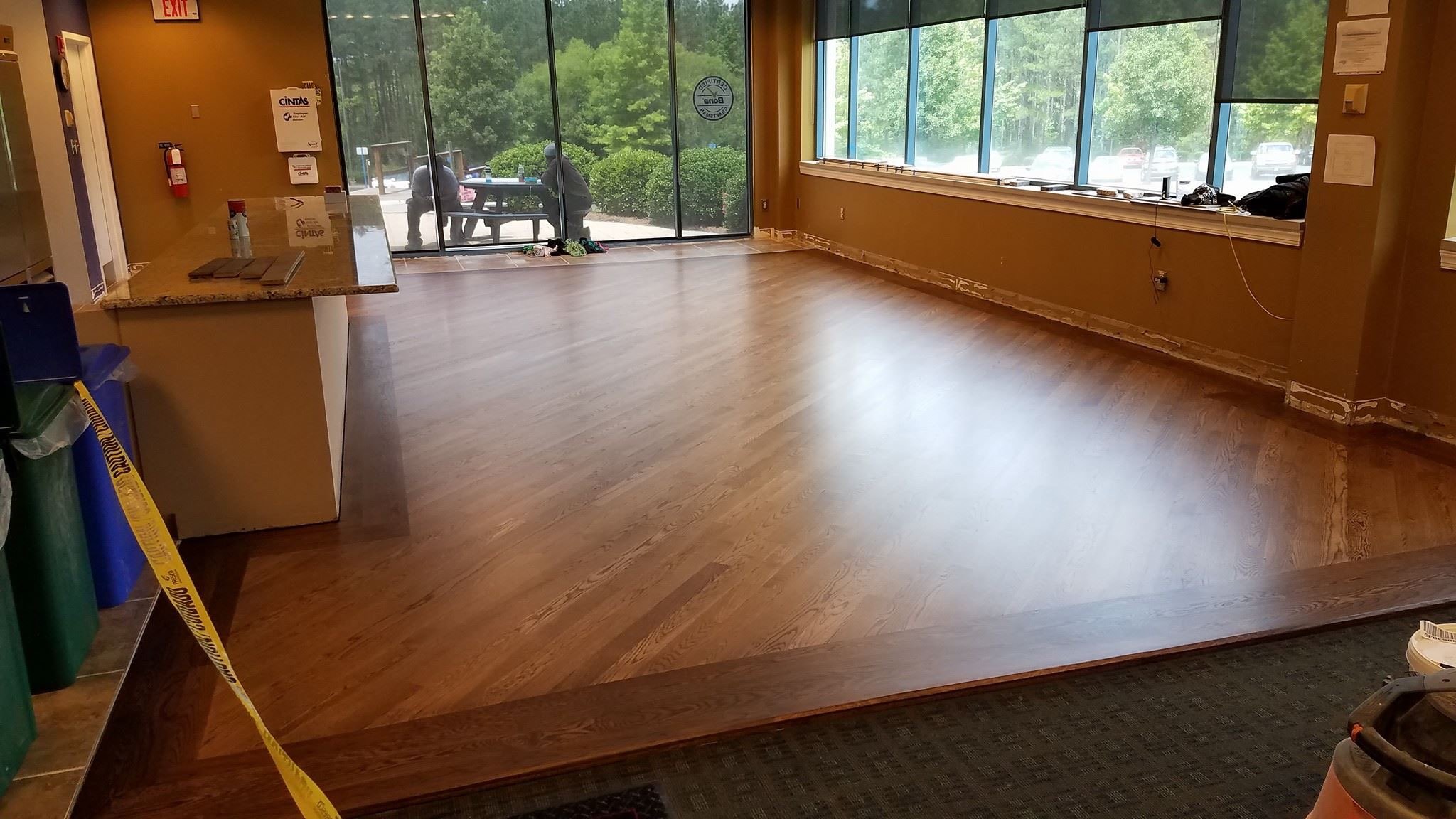 Commercial hardwood floor refinishing – Mooresville NC